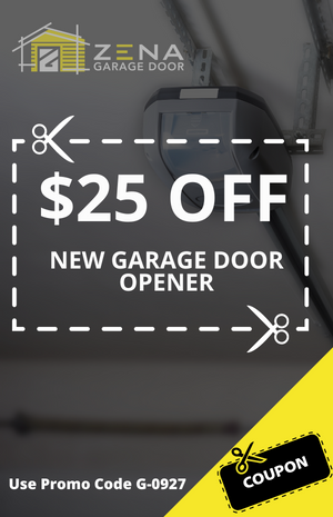 Garage Door Coupons & Discounts - Zena Garage Door